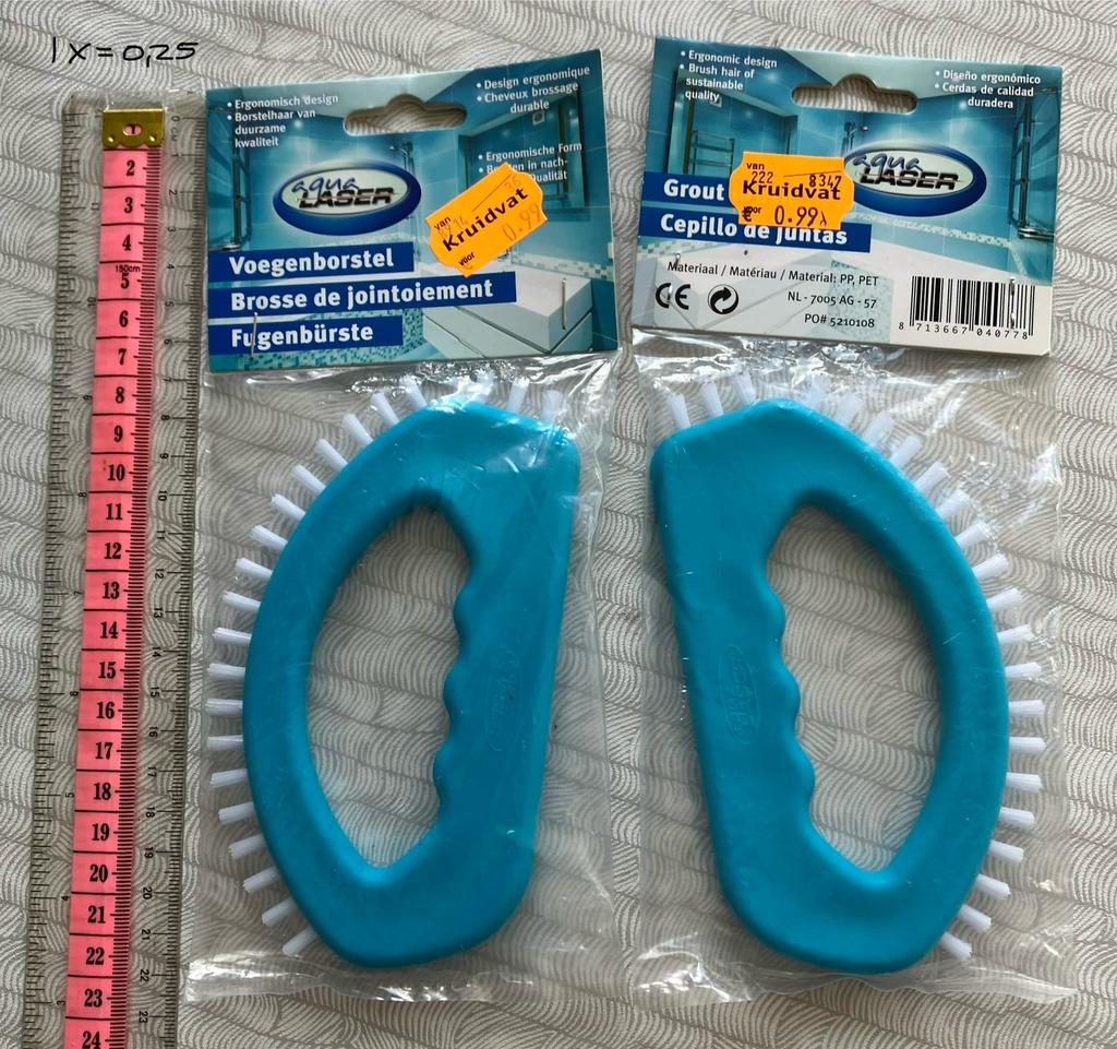 Voegen borstel nw, Doe-het-zelf en Verbouw, Overige typen, Nieuw, 10 m² of meer, Overige materialen