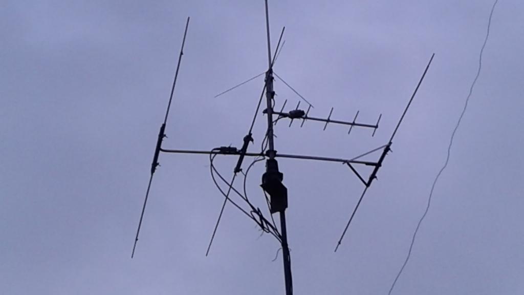 6 METER BEAM ( 50 MHZ ) 3 ELEMENTS + 70 CM BEAM, Telecommunicatie, Antennes en Masten, Ophalen, Gebruikt, Antenne
