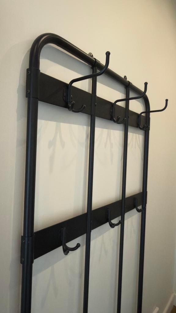 Metalen kledinghanger met spiegel, Zo goed als nieuw, Metaal, 150 tot 200 cm, Ophalen