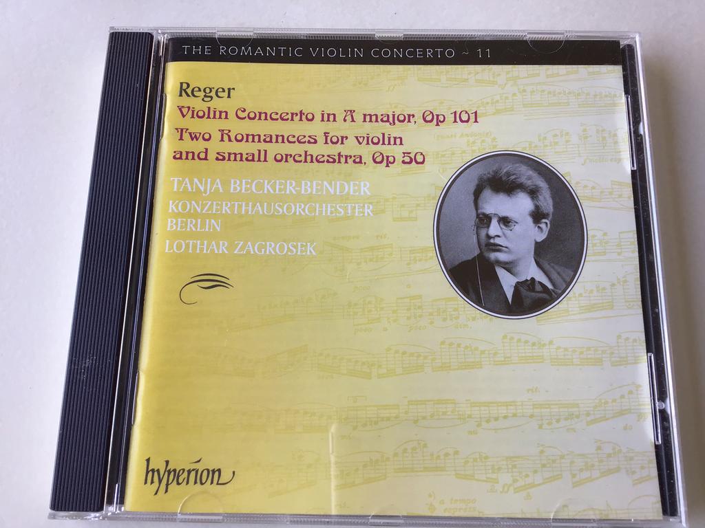 Reger Violin concerto in A minor/ Tanja Becker-Bender, Ophalen of Verzenden, Modernisme tot heden, Zo goed als nieuw, Orkest of Ballet