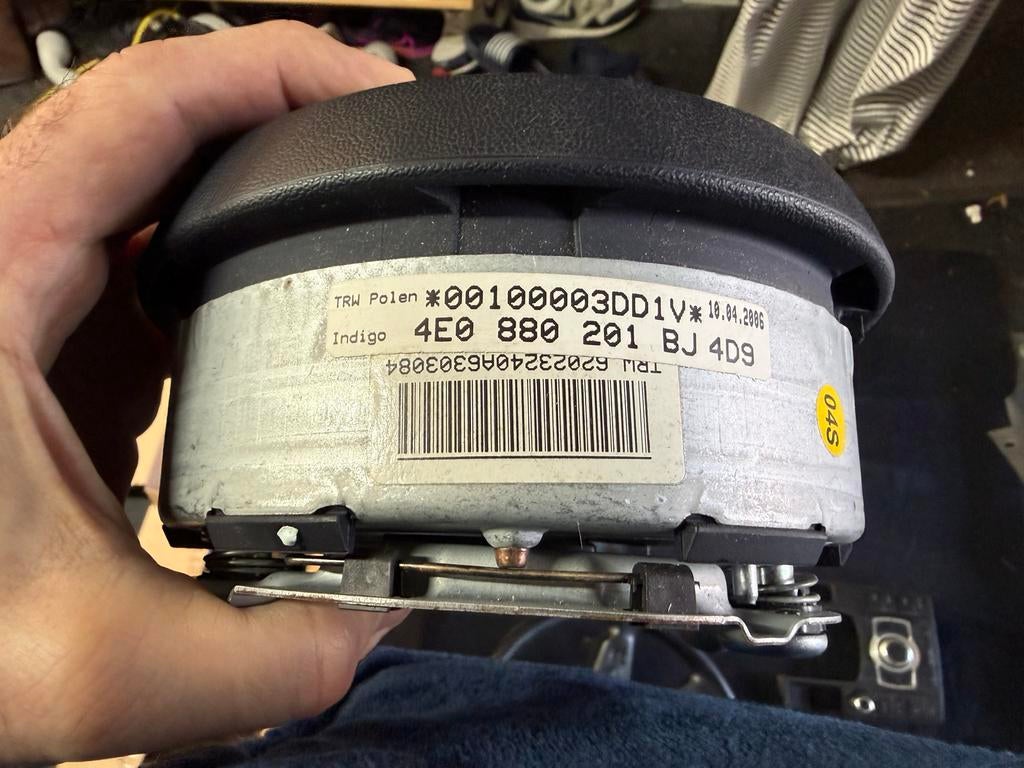 Audi A8 D3 Stuur Airbag MMI en knoppen, Auto-onderdelen, Dashboard en Schakelaars, Ophalen of Verzenden, Gebruikt, Audi