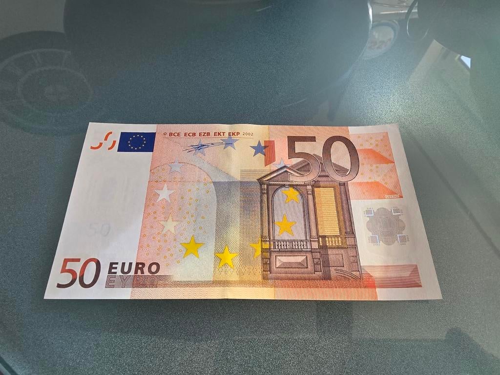 50 euro biljet uit 2002 Nederland unc Duisenberg, Postzegels en Munten, Bankbiljetten | Europa | Eurobiljetten, Ophalen, Overige landen