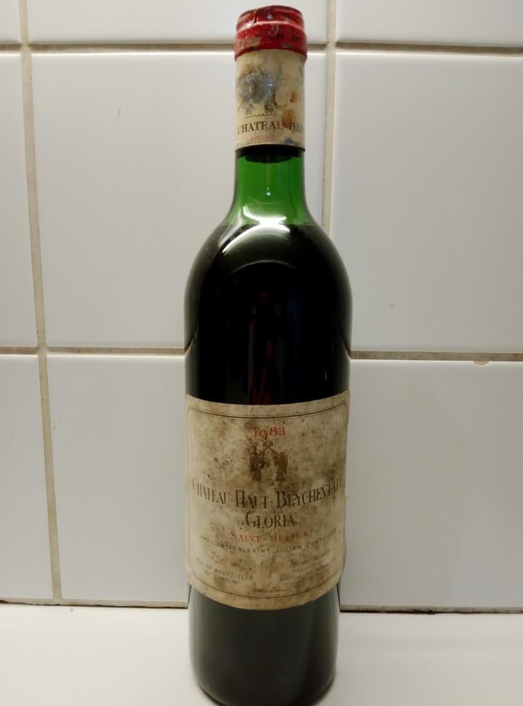 Château Haut-Beychevelle Gloria Saint-Julien 1983, Ophalen, Frankrijk, Rode wijn