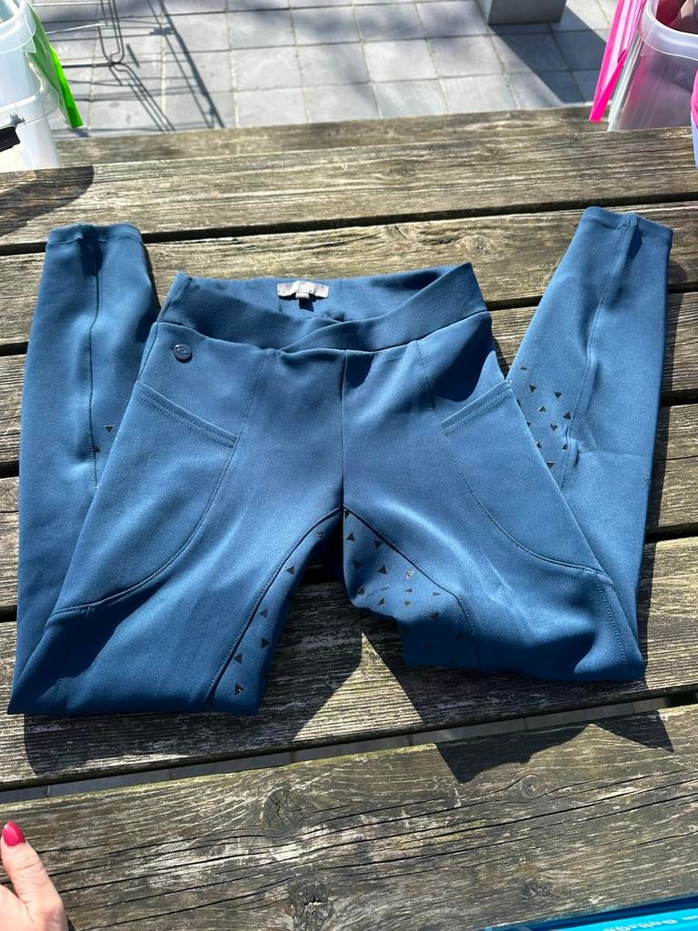 QHP rijlegging blauw maat 32 en 34, Dieren en Toebehoren, Paardrijkleding, Ophalen of Verzenden, Nieuw, Dressuur, Onderkleding