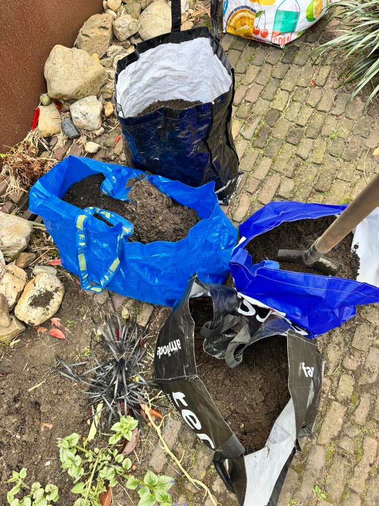 Tuinaarde, Ophalen, Zo goed als nieuw, Overige typen