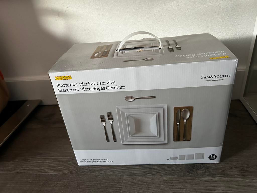 Xenos compleet bordenset nieuw in doos, Ophalen, Nieuw, Bord(en), Overige stijlen