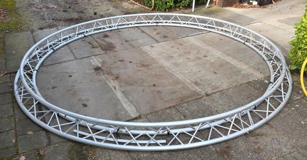 Truss, aluminium truss, disco, truss circel. prolyte, Ophalen, Gebruikt