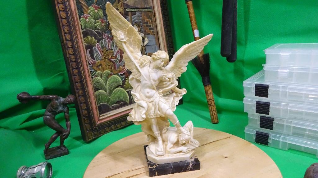 beeld, Ophalen of Verzenden, Beeld, Europa, Gemerkt