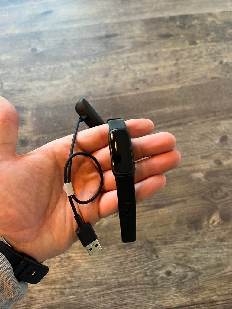 Fitbit Inspire 3, Ophalen of Verzenden, Zo goed als nieuw, Zwart, Android