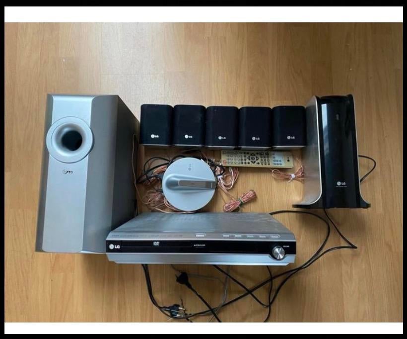 LG Homecinema set, Audio, Tv en Foto, Home Cinema-sets, Gebruikt, 5.1-systeem, Dvd-speler, Ophalen