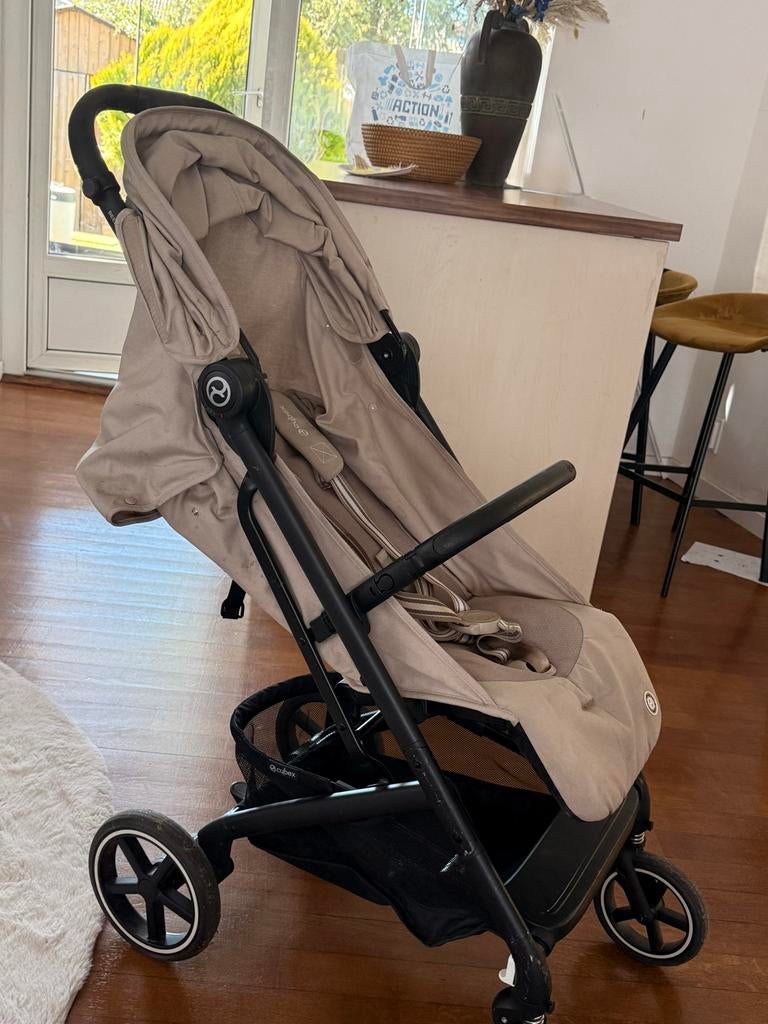 Cybex beezy kinderwagen - Almond Beige, Ophalen of Verzenden, Gebruikt, Kinderwagen, Overige merken