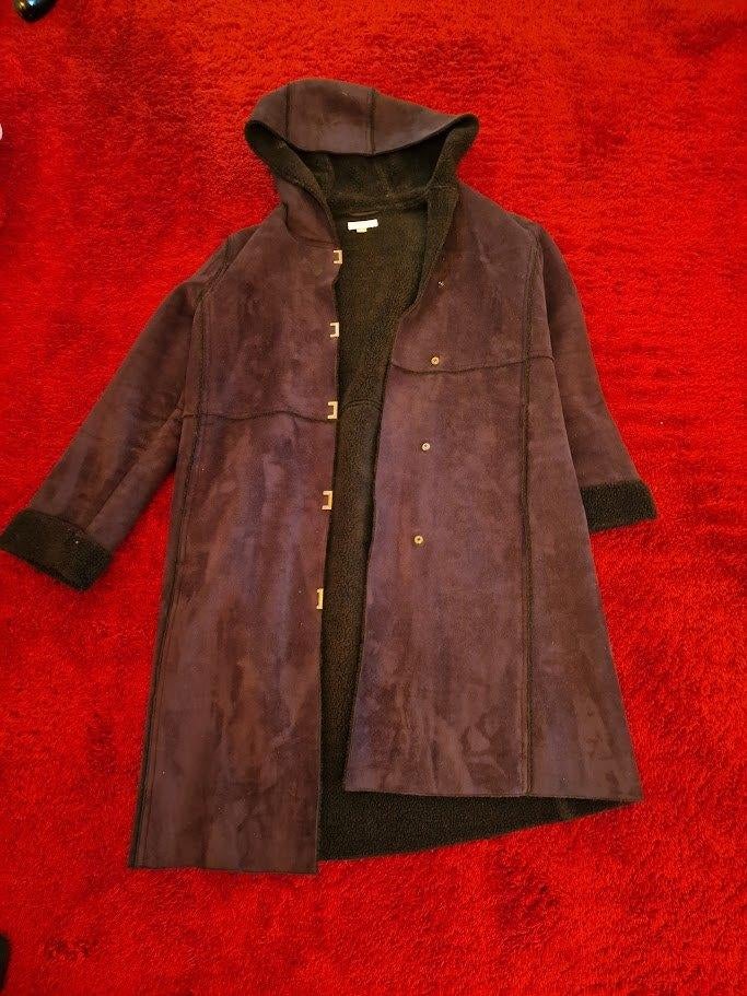 Gevoerd damesjas, Ophalen of Verzenden, Zo goed als nieuw, Maat 38/40 (M), Zwart