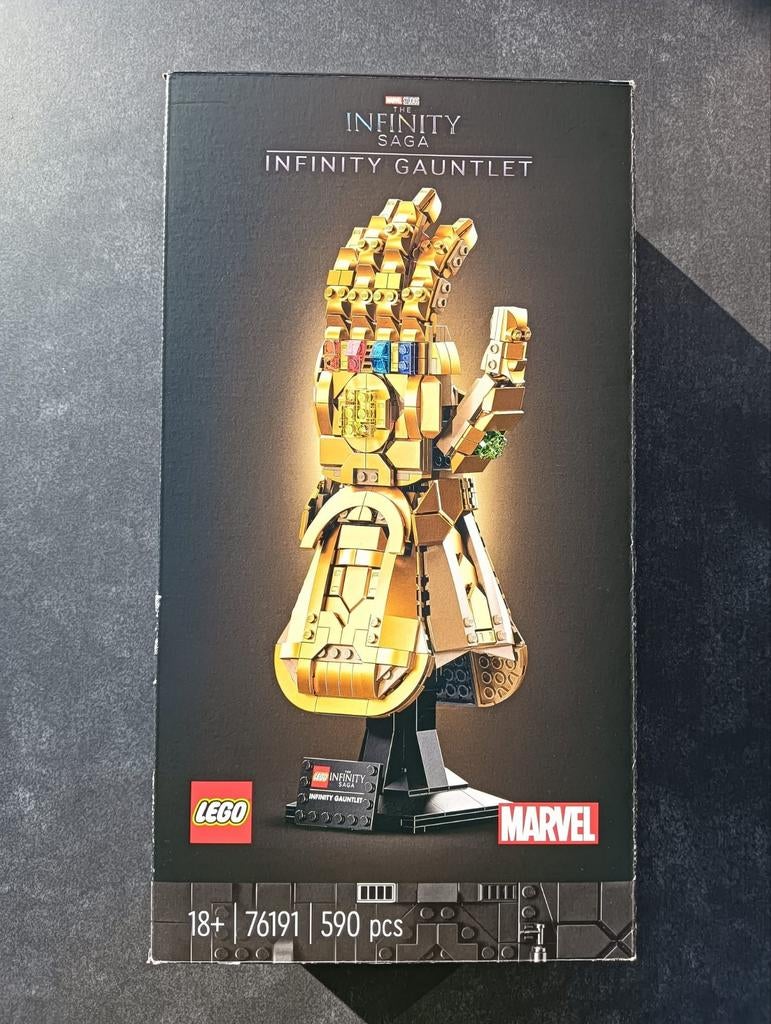 De LEGO Marvel Infinity Gauntlet set (76191), Verzamelen, Star Wars, Zo goed als nieuw, Ophalen of Verzenden