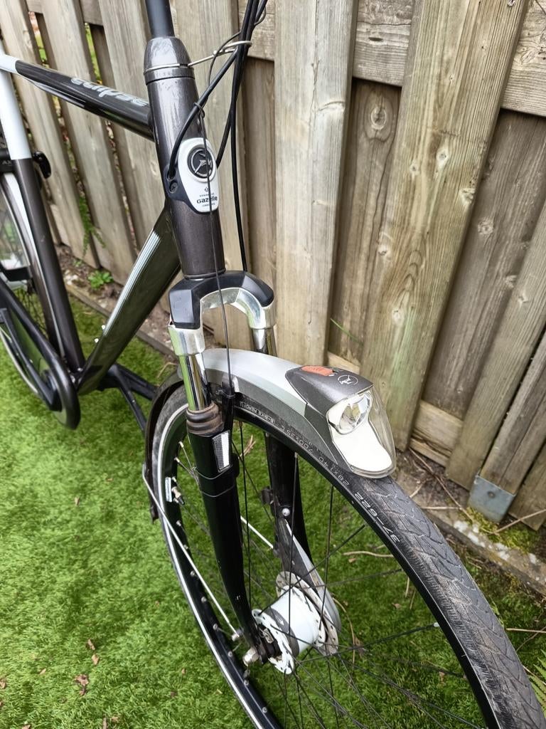 Gazelle Eclipse H65  *goed onderhouden*, Ophalen, Versnellingen, 56 cm of meer, Zo goed als nieuw