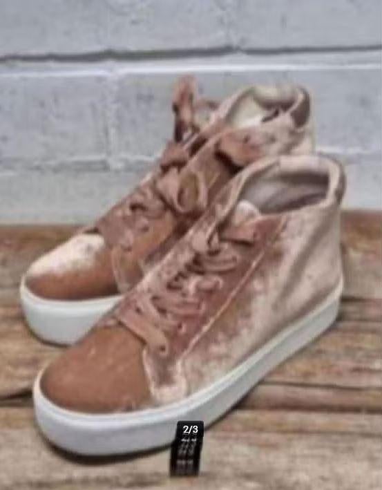 Kenneth Cole - Prachtige fluwelen sneakers maat 37 - Nieuw, Kenneth Cole, Nieuw, Ophalen of Verzenden, Sneakers of Gympen