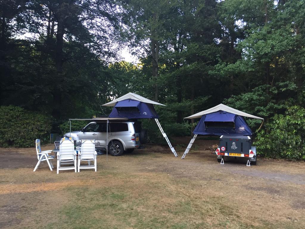 Aanhanger / bagagewagen met daktent., Auto diversen, Aanhangers en Bagagewagens, Ophalen, Zo goed als nieuw
