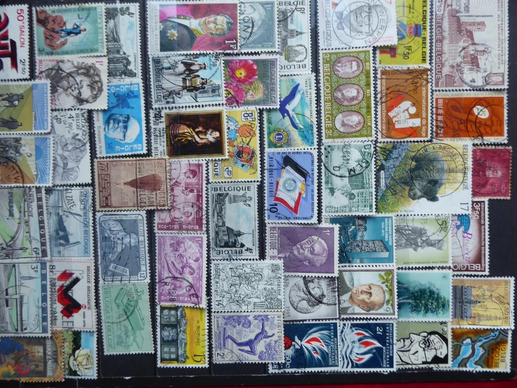 013783 - postzegels Belgie, Ophalen of Verzenden