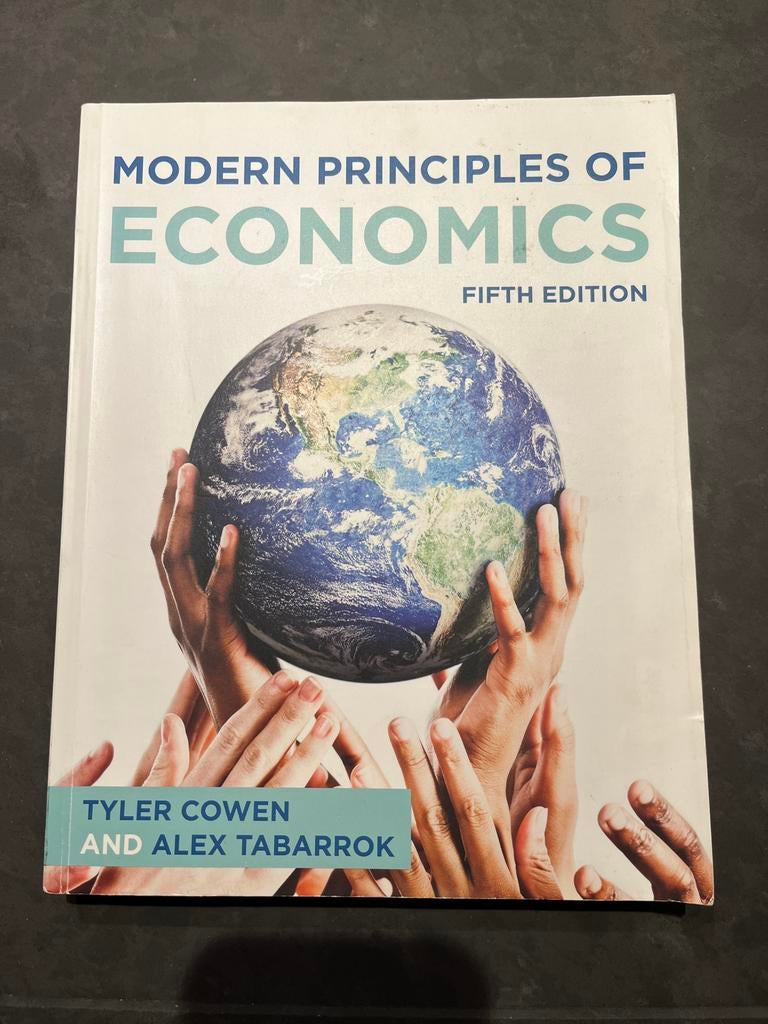 Principles of Economics - UvA Boek, Ophalen of Verzenden, Beta, Zo goed als nieuw, WO