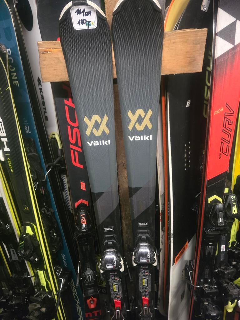 161cm VOLKL DEACON 7.6 WOODCORE ALL SNEUW, Overige merken, 160 tot 180 cm, Ophalen of Verzenden, Zo goed als nieuw