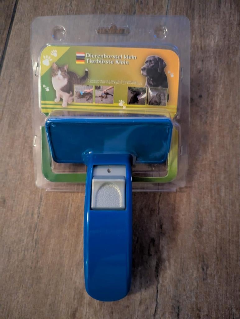 honden & katten borstel met handig click & collect systeem, Ophalen, Nieuw