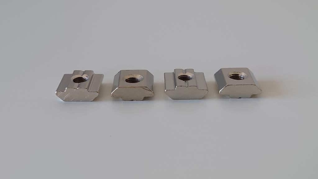 Set van 4 M6 T-moeren voor Fanatec CSL DD / GT DD PRO-basis, Ophalen of Verzenden, Nieuw