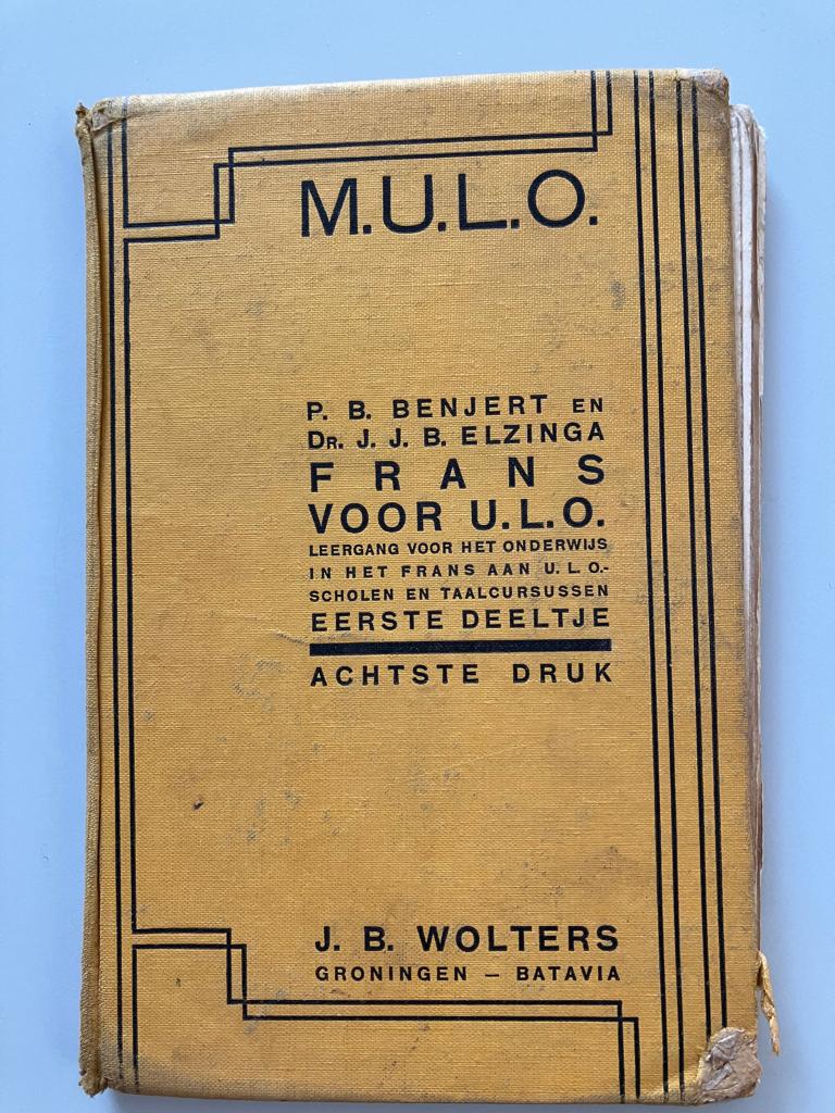M.U.L.O. Frans voor U.L.O.  , Ophalen of Verzenden, Gelezen
