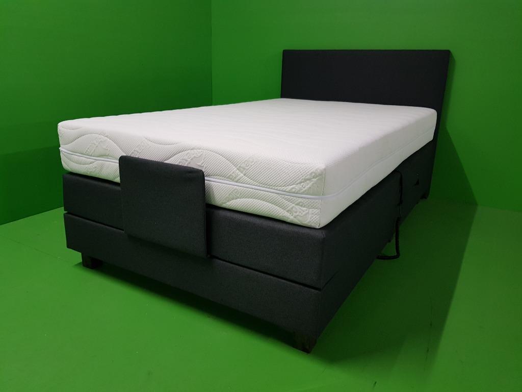 Twijfelaar boxspring elektrisch verstelbaar 120 x 200 OP=OP, Huis en Inrichting, Iboxz, Verzenden, Info@iboxz.nl, Nieuw