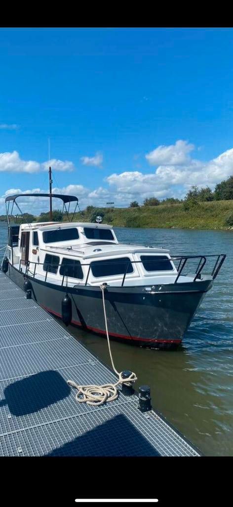 Rijo kruiser 10.50, Ophalen, Staal, Diesel, Zo goed als nieuw