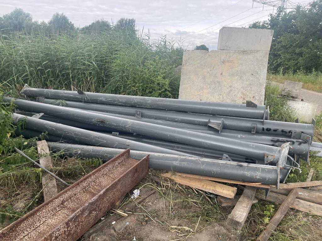 Partij! Stalen buizen 219.1 x 8mm, Ophalen, Gebruikt, IJzer