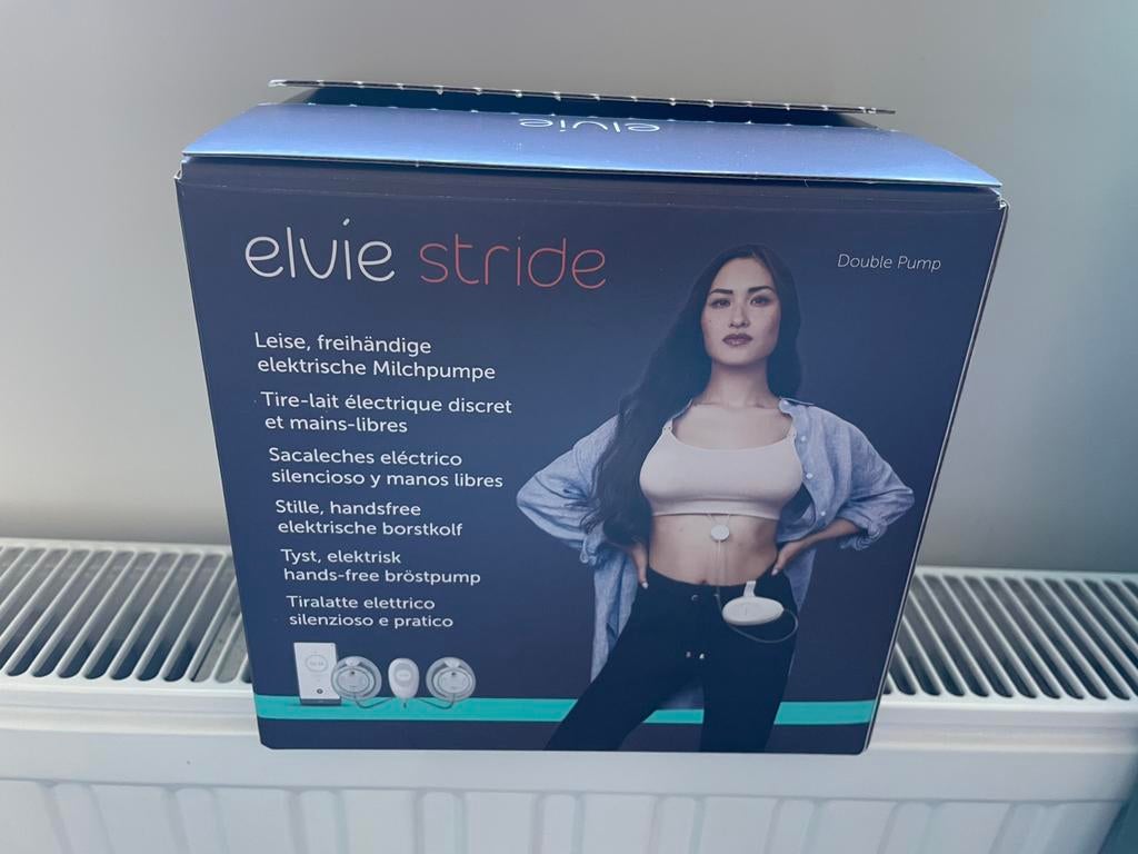 Elvie Stride Double dubbele Handsfree Elektrische Borstkolf, Kinderen en Baby's, Babyvoeding en Toebehoren, Ophalen of Verzenden