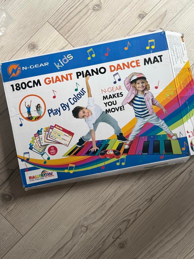 N-Gear Kids Giant Piano Dance Mat, Ophalen of Verzenden, Zo goed als nieuw