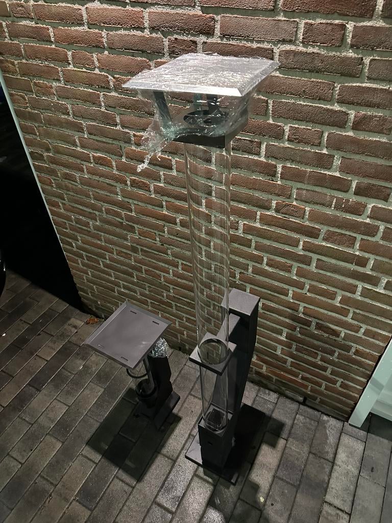 Terras verwarmer/vuurkorf, Huis en Inrichting, Kachels, Plattebuiskachel, Overige brandstoffen, Nieuw, Ophalen of Verzenden