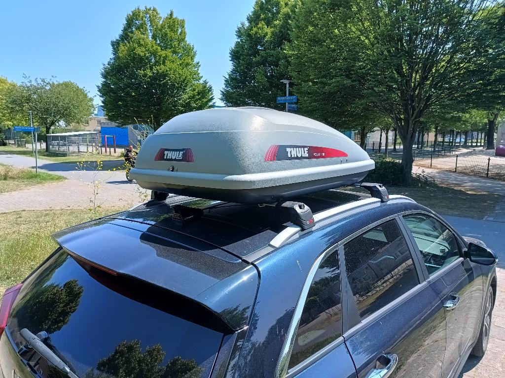 Dakkoffer en dragers voor KIA E-Niro (huren), Ophalen, Gebruikt