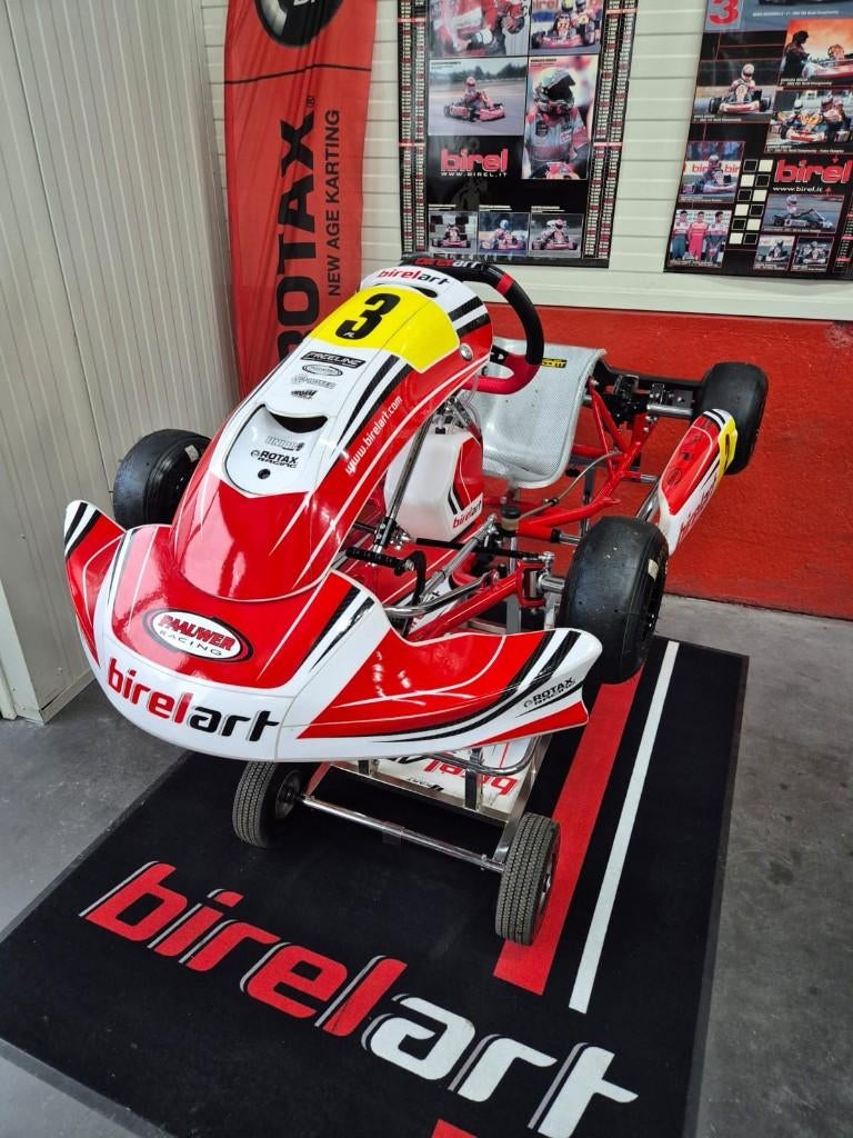 Birel art 2025 mini kart rolling chassis!, Ophalen, Zo goed als nieuw, Kart