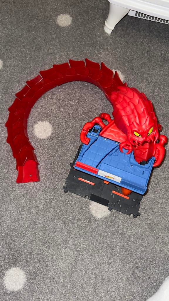 Hot Wheels City Gevaarlijke Schorpioen Val Speelset, Ophalen, Zo goed als nieuw