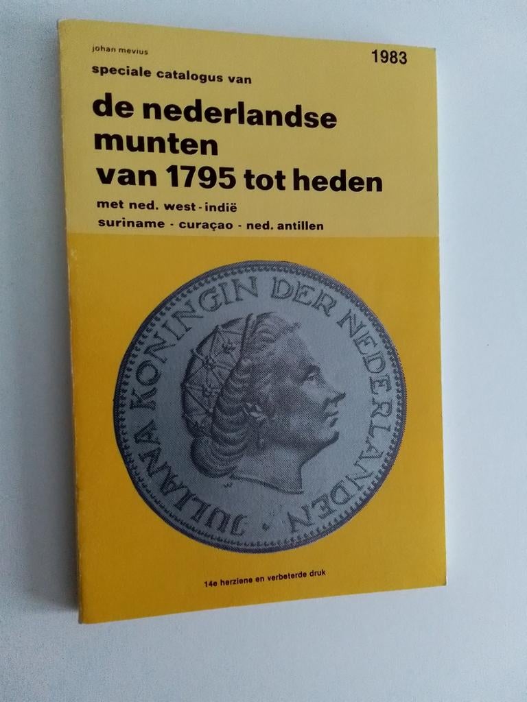 Nederlandse Munten Catalogus 1795-heden - 1983, Ophalen of Verzenden, Gelezen, Johan mevius, Catalogus