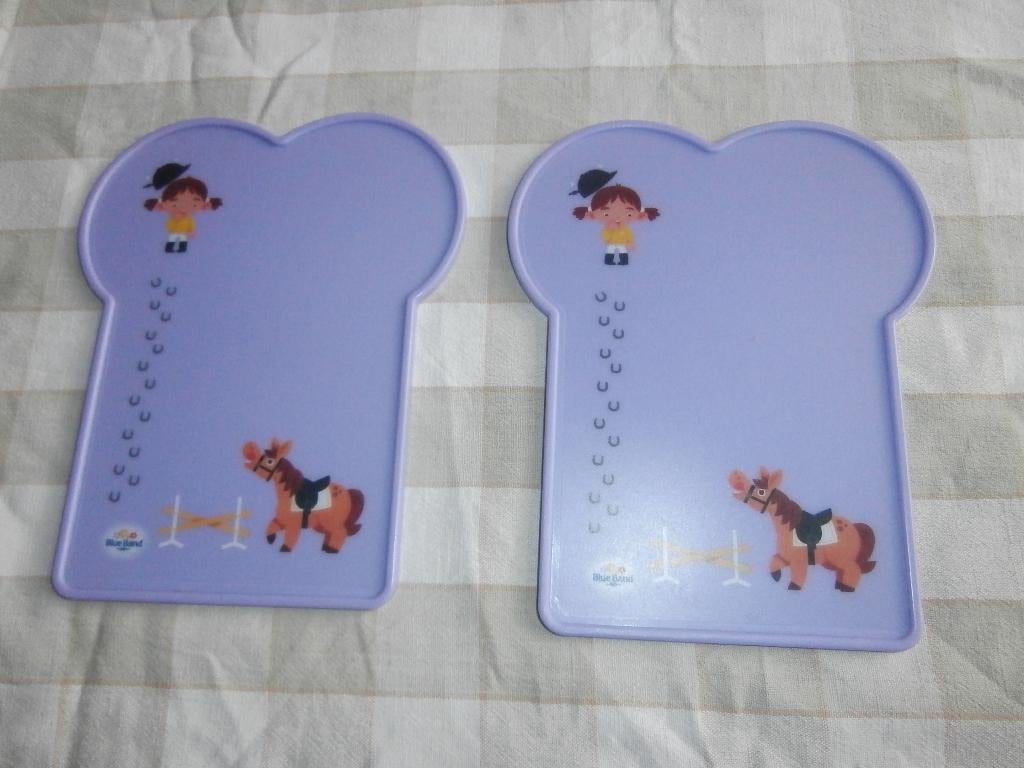 Snijplank paars placemat boterham bord blue band broodplank, Ophalen of Verzenden, Zo goed als nieuw