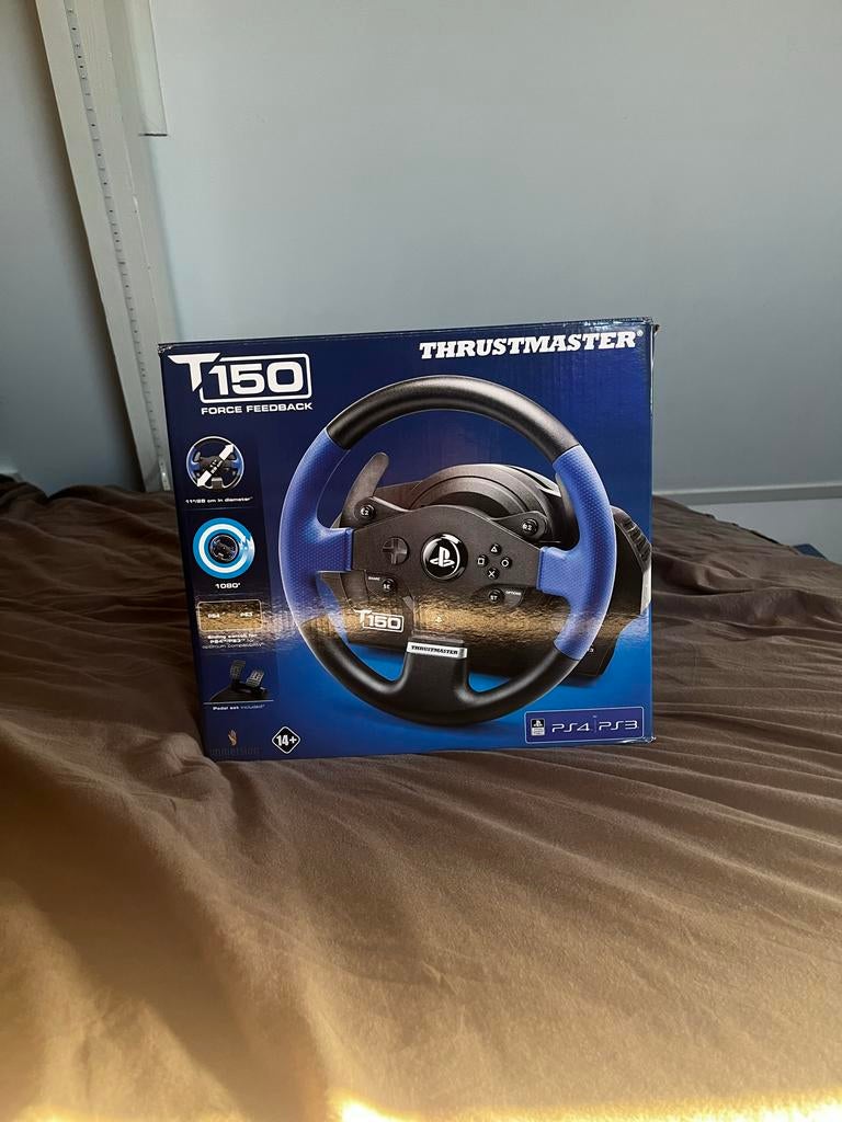 Thrustmaster T150 Stuur + Pedalen - Zo goed als nieuw!, Ophalen of Verzenden, Zo goed als nieuw, Stuur of Pedalen