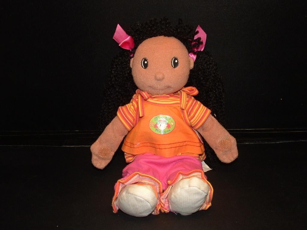 ZAPF CREATION POPJE MEISJE MAGGIE RAGGIES FLEECE BRUIN MET, Verzenden, Nieuw, Overige typen