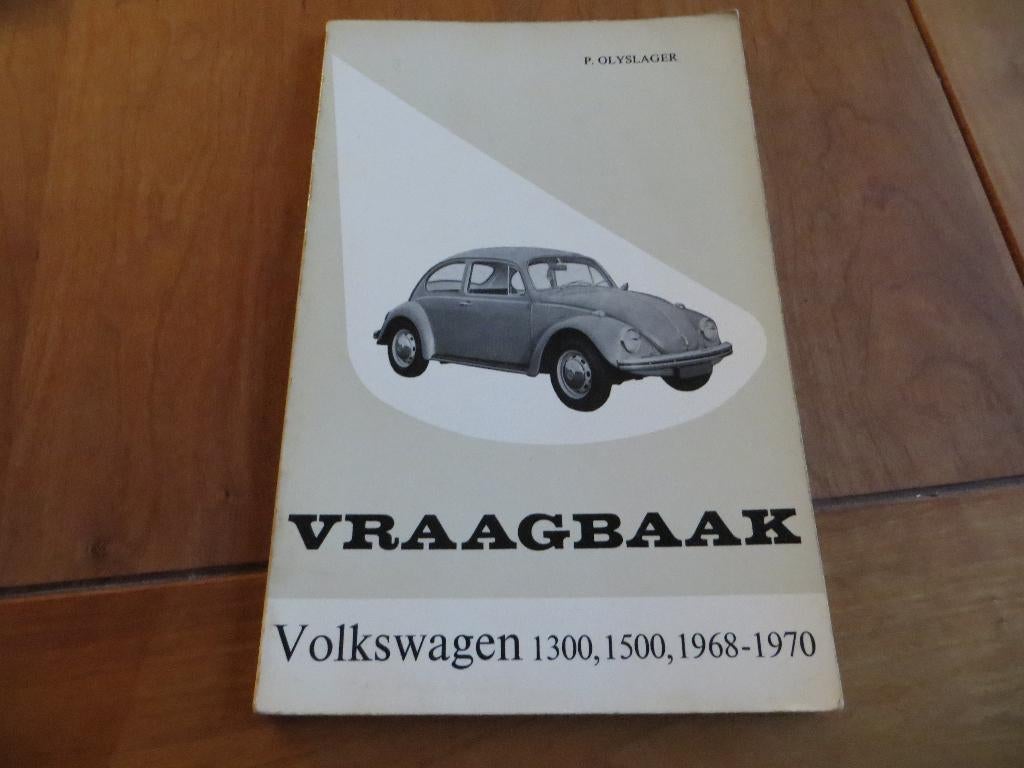 Vraagbaak Volkswagen Kever 1300, 1500, VW Karmann Ghia 68-70, Ophalen of Verzenden