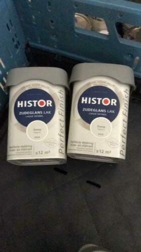 Zijdeglans histor damp 6926 lak hout verf nieuw €20– samen, Ophalen of Verzenden, Nieuw