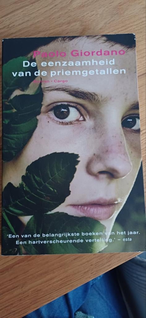 Paolo Giordano - De eenzaamheid van de priemgetallen, Ophalen of Verzenden, Zo goed als nieuw, Paolo Giordano