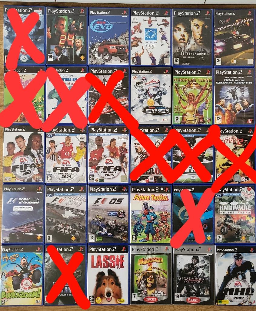 PlayStation 2 Games [Vanaf €2,-] (PS2) ACTIE: 3=2!, Avontuur en Actie, 2 spelers, Ophalen of Verzenden, Zo goed als nieuw