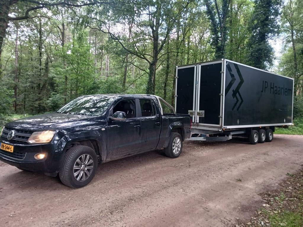 Mooie grote aanhanger 3 asser xxl, Auto diversen, Aanhangers en Bagagewagens, Ophalen