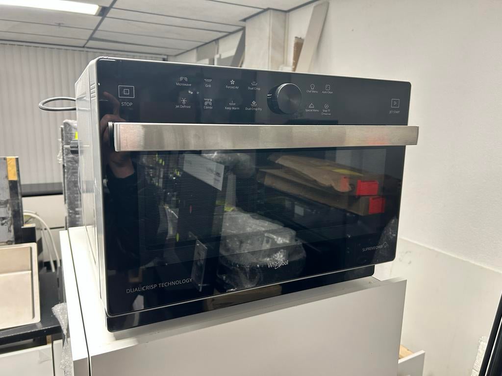 Nieuwe Whirlpool MWPN 338 SB Combimagnetron, Ophalen, Combimagnetron, Gebruikt, Grill