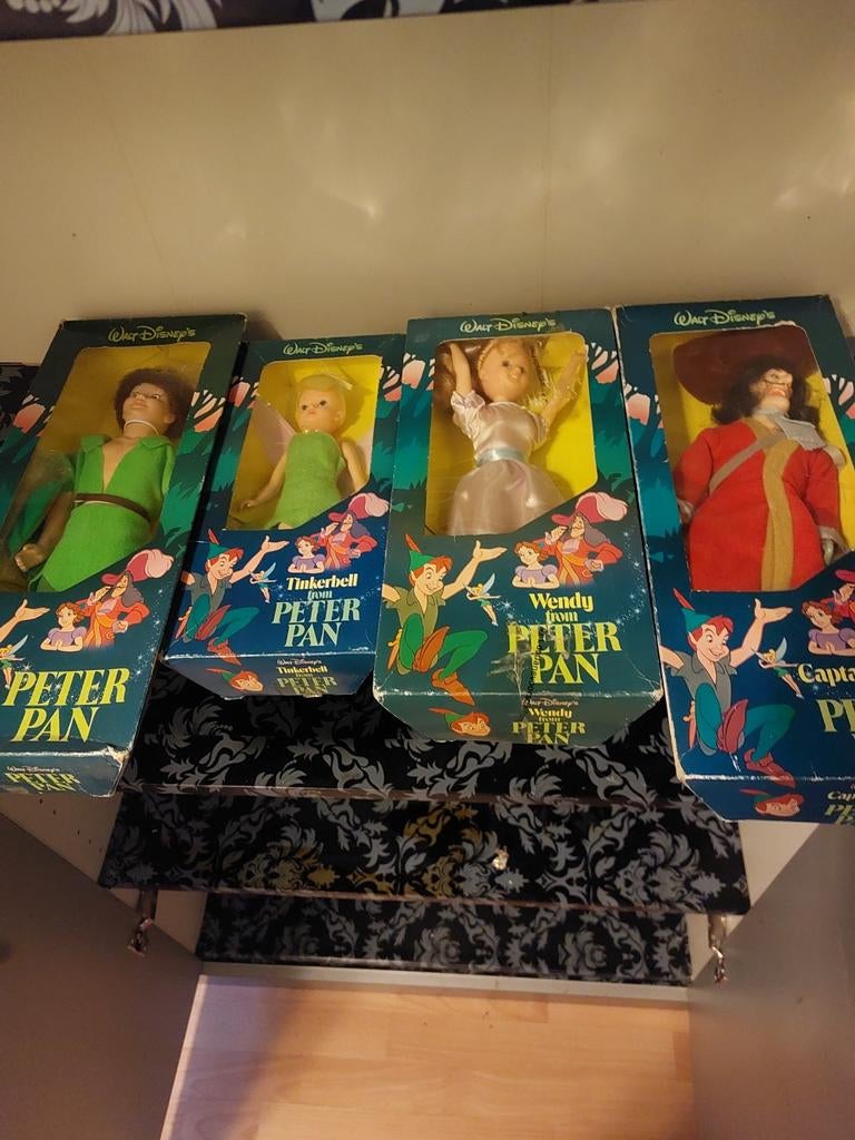 Disney  oude poppen, Verzamelen, Disney, Ophalen of Verzenden, Gebruikt, Beeldje of Figuurtje