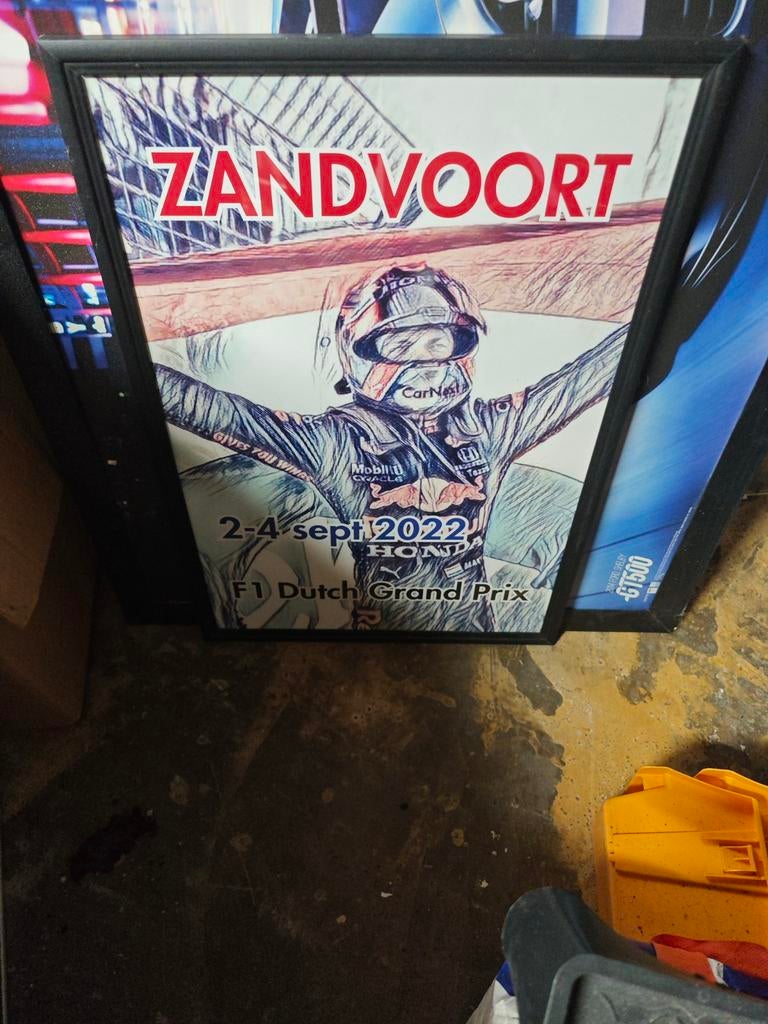 Max Verstappen Zandvoort 2022 Poster, Ophalen