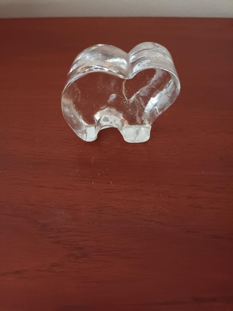 OLIFANT/ Glas/Minimalistisch, Ophalen of Verzenden