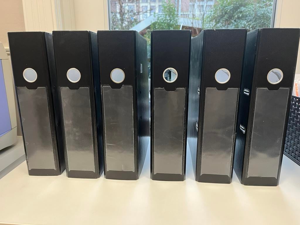 Ordner mappen 6 stuks, Ophalen, Gebruikt