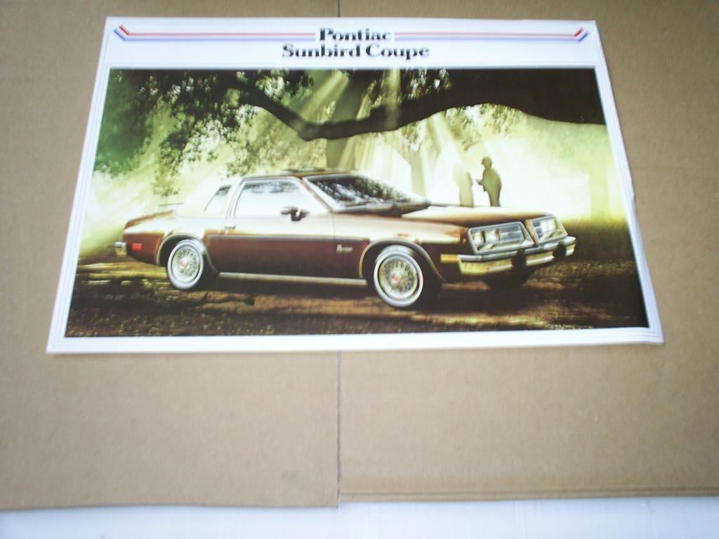 Pontiac Sunbird Coupe 2 pag., Verzenden, Zo goed als nieuw, Overige merken